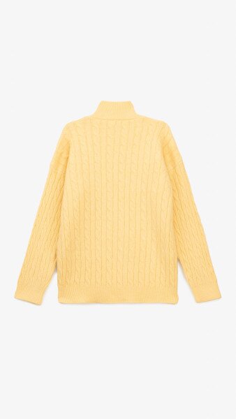 Купить Джемпер однотонный женский 04 One Size Бежевый Артикул: 2000999165948 Фото №10