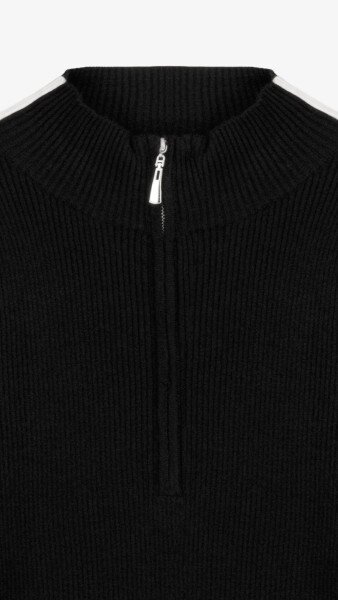 Купить Джемпер однотонный женский On me T2399-1 XL Черный Артикул: 2000999153358 Фото №8