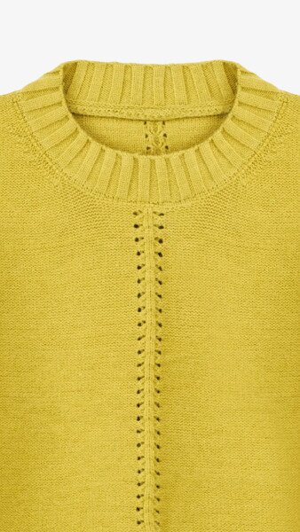 Купить Джемпер однотонный женский RB-20 One Size Салатовый Артикул: 2000999206641 Фото №8