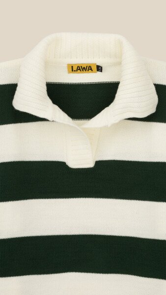 Купить Джемпер с узором женский LAWA WTC08682 L/XL Зелено-молочный Артикул: 2000999284588 Фото №8