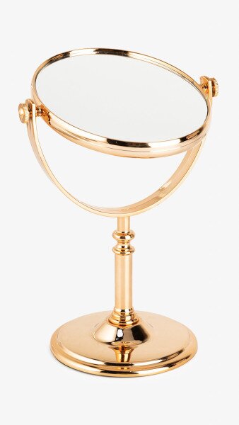 Купить Зеркало на ножке женское 2017 Золотой Артикул: 2000999512117 Фото №2