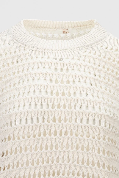 Джемпер однотонный женский Femme 2024 One Size Молочный (2000990221452D)  Фото №7