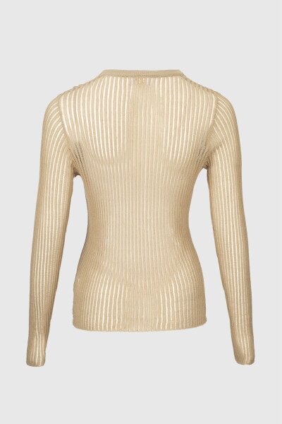 Купити Джемпер жіночий Accordream T10413 One Size Бежевий (2000990326546D) Артикул: 2000990326546 Фото №8