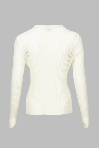 Джемпер жіночий Accordream T10413 One Size Молочний (2000990326539D)  Фото №6