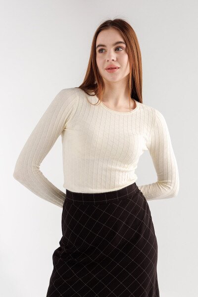 Купить Джемпер женский Accordream M2919 One Size Молочный (2000990325938D) Артикул: 2000990325938 Фото №7