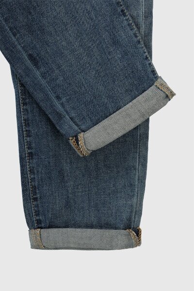 Купить Джинсы Mom Fit мужские 6608 30 Голубой (2000990567208D) Артикул: 2000990567208 Фото №8