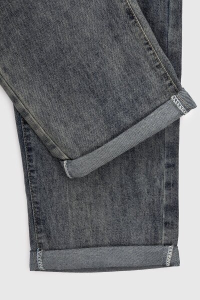 Купити Джинси Mom Fit чоловічі 9939 30 Світло-синій (2000990566904D) Артикул: 2000990566904 Фото №11