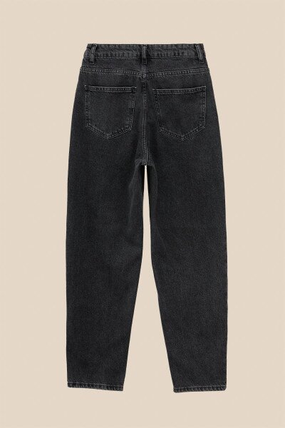 Купить Джинсы Mom Fit женские LAWA WBC02449 34 Графитовый Артикул: 2000990827975 Фото №9