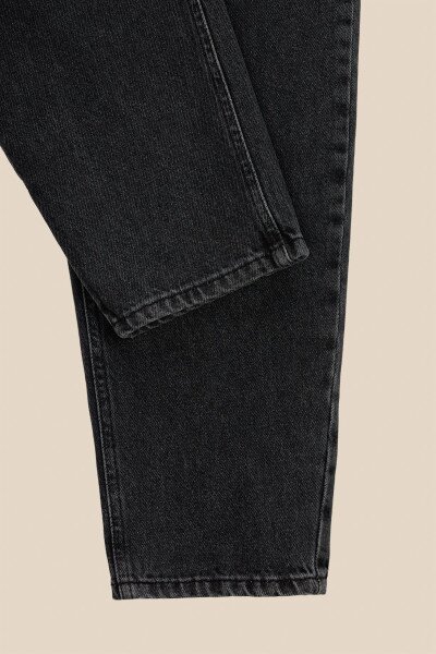 Купить Джинсы Mom Fit женские LAWA WBC02449 34 Графитовый Артикул: 2000990827975 Фото №7