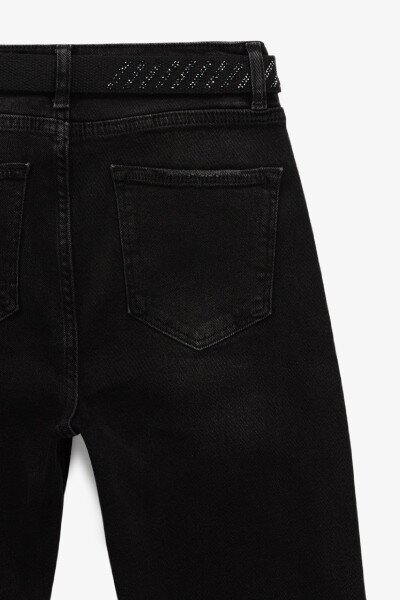 Купить Джинсы Mom Fit женские Zeo Basic 2260 36 Черный Артикул: 2000990956217 Фото №9