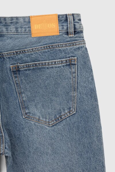 Купить Джинсы Regular Fit мужские Ren Tomogo DM-2 30 Синий Артикул: 2000990274106 Фото №10
