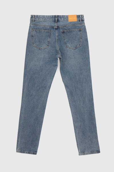 Купить Джинсы Regular Fit мужские Ren Tomogo DM-2 30 Синий Артикул: 2000990274106 Фото №8