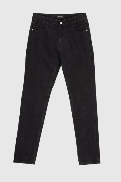 Купити Джинси Regular Fit чоловічі Ren Tomogo DM-4 32 Чорний Артикул: 2000990274281 Фото №7
