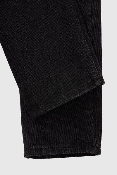 Купити Джинси Regular Fit чоловічі Ren Tomogo DM-4 32 Чорний Артикул: 2000990274281 Фото №11