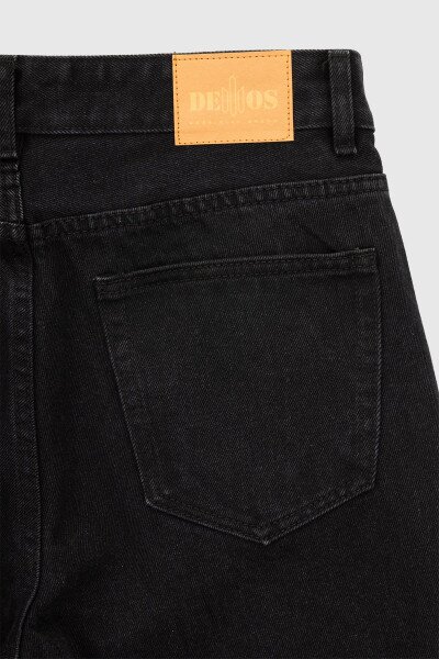 Купити Джинси Regular Fit чоловічі Ren Tomogo DM-4 32 Чорний Артикул: 2000990274281 Фото №10