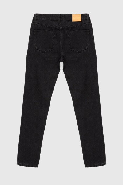 Купити Джинси Regular Fit чоловічі Ren Tomogo DM-4 32 Чорний Артикул: 2000990274281 Фото №8