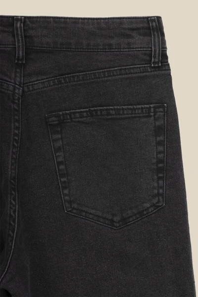 Джинсы Regular fit женские LAWA WBC02367 34 Графитовый  Фото №8