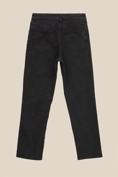Купить Джинсы Regular fit женские LAWA WBC02367 34 Графитовый Артикул: 2000990481351 Фото №10
