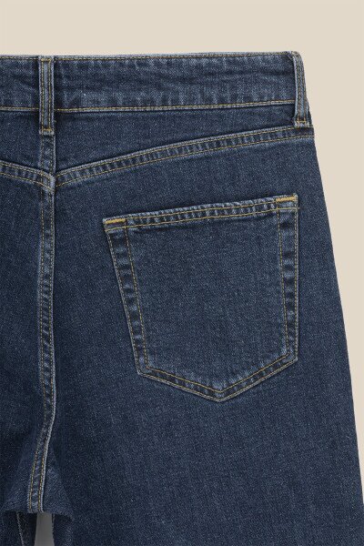 Купити Джинси Regular fit жіночі LAWA WBC02367 34 Синій Артикул: 2000990481160 Фото №9