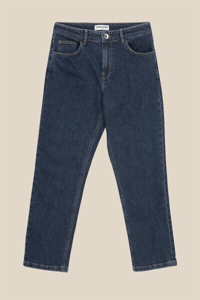 Купити Джинси Regular fit жіночі LAWA WBC02367 34 Синій Артикул: 2000990481160 Фото №6