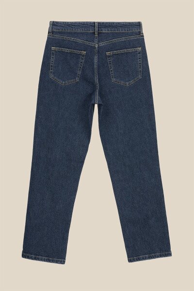Купити Джинси Regular fit жіночі LAWA WBC02367 34 Синій Артикул: 2000990481160 Фото №10