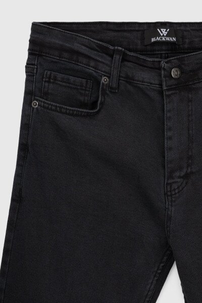 Купить Джинсы Slim Fit мужские Blackwan BW-245 30 Графитовый (2000990458568D) Артикул: 2000990458568 Фото №9