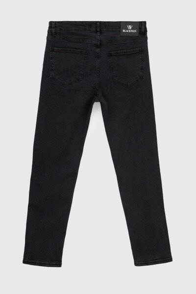 Купить Джинсы Slim Fit мужские Blackwan BW-245 30 Графитовый (2000990458568D) Артикул: 2000990458568 Фото №12