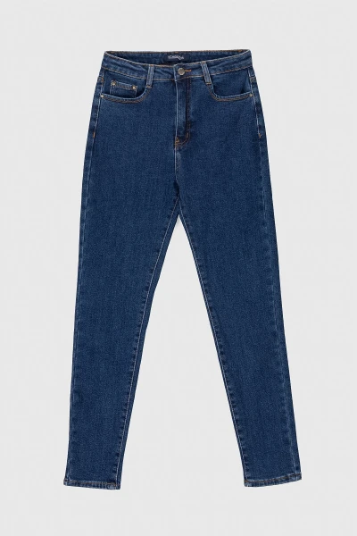 Джинсы Slim Fit женские 1067 26 Синий (2000990246776W)  Фото №8