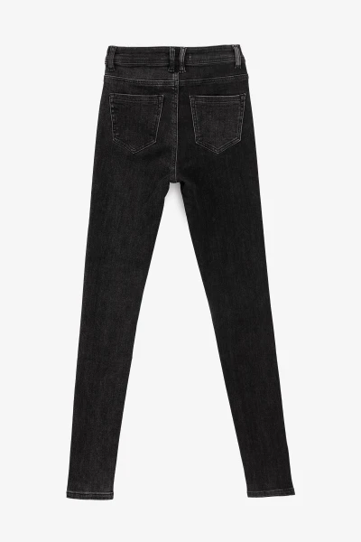 Джинси Slim Fit жіночі A7158 25 Сірий (2000990759863W)  Фото №9