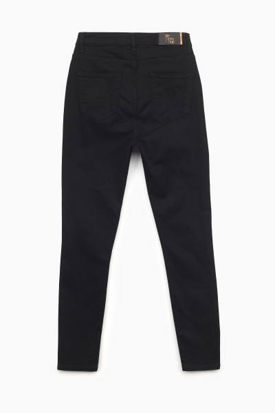 Купить Джинсы Slim Fit женские On me 2856 baza 32 Черный (2000989492214D) Артикул: 2000989492214 Фото №8