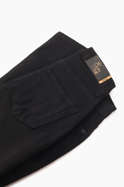 Джинси Slim Fit жіночі On me 2856 baza 32 Чорний (2000989492214D)  Фото №8