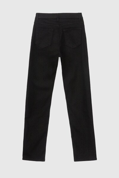 Купить Джинсы женские Regular fit Zeo Basic 4418 34 Черный (2000990617538D) Артикул: 2000990617538 Фото №10