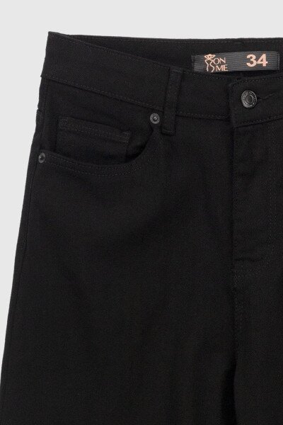 Купить Джинсы женские Regular fit Zeo Basic 4418 34 Черный (2000990617538D) Артикул: 2000990617538 Фото №7
