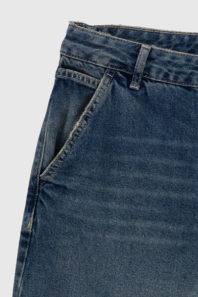 Купити Джинси Baggy fit чоловічі Zeo Basic 4509 42 Синій (2000990706065D) Артикул: 2000990706065 Фото №7