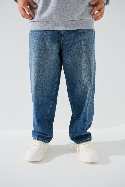 Купити Джинси Baggy fit чоловічі Zeo Basic 4509 42 Синій (2000990706065D) Артикул: 2000990706065 Фото №1