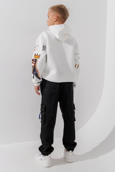 Купити Джинси Joggers для хлопчика MOYABERLA 2622 116 см Чорний Артикул: 2000990688354 Фото №5