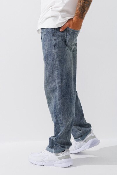 Купити Джинси Mom Fit чоловічі 9939 30 Світло-синій (2000990566904D) Артикул: 2000990566904 Фото №5