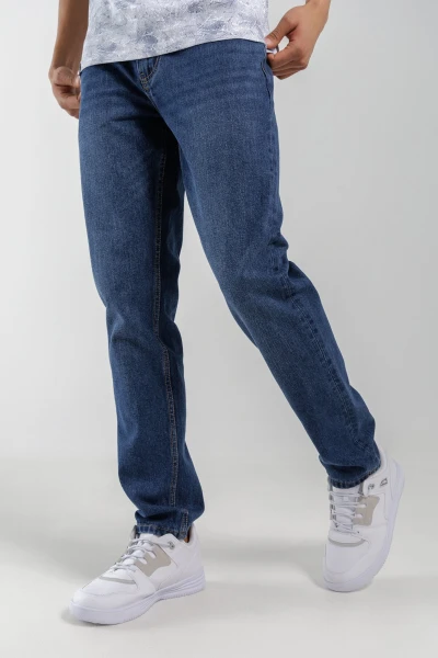 Купить Джинсы Regular Fit мужские Ren Tomogo DM-1 30 Темно-синий Артикул: 2000990274007 Фото №1