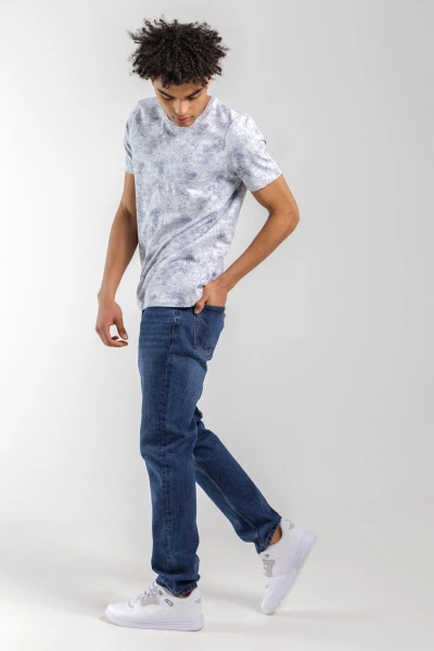 Купить Джинсы Regular Fit мужские Ren Tomogo DM-1 30 Темно-синий Артикул: 2000990274007 Фото №5