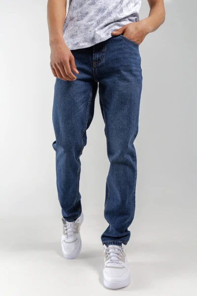 Купить Джинсы Regular Fit мужские Ren Tomogo DM-1 30 Темно-синий Артикул: 2000990274007 Фото №2