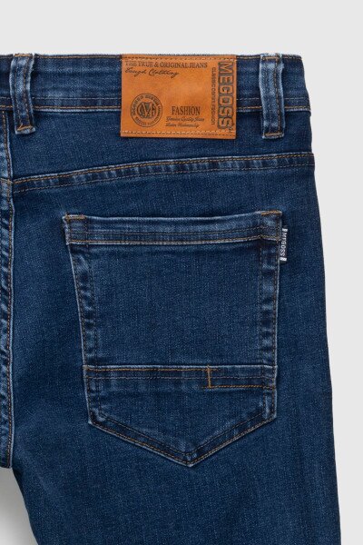 Купить Джинсы Slim Fit мужские 2323 27 Синий (2000990729521D) Артикул: 2000990729521 Фото №9