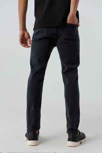 Купить Джинсы Slim Fit мужские Blackwan BW-245 30 Графитовый (2000990458568D) Артикул: 2000990458568 Фото №3