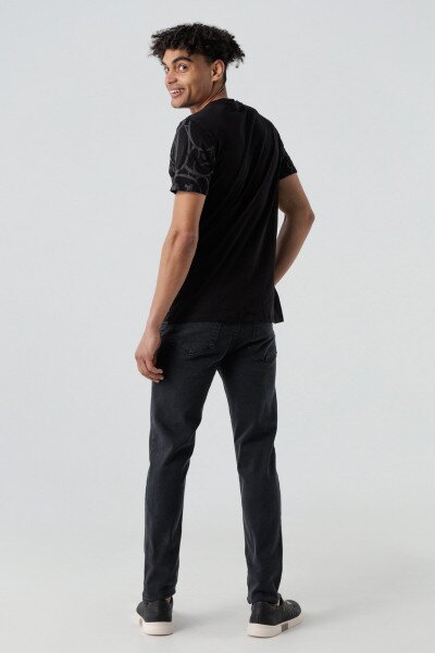 Купить Джинсы Slim Fit мужские Blackwan BW-245 30 Графитовый (2000990458568D) Артикул: 2000990458568 Фото №6