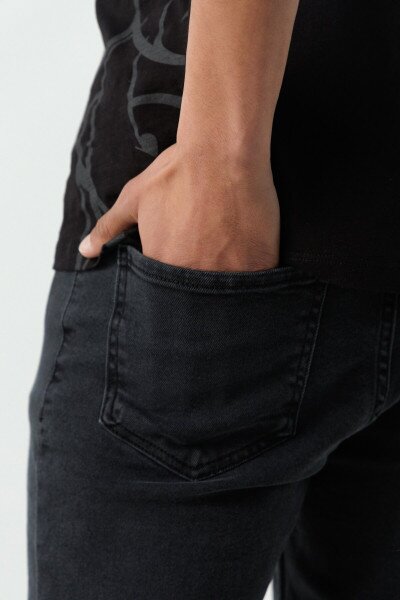Купить Джинсы Slim Fit мужские Blackwan BW-245 30 Графитовый (2000990458568D) Артикул: 2000990458568 Фото №2