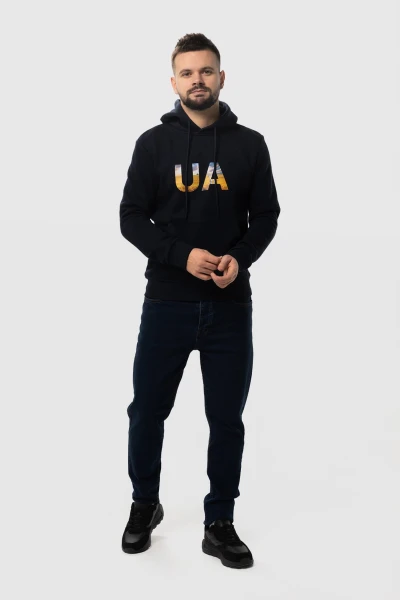 Джинсы Slim Fit мужские Demos 6292 31 Темно-синий (2000990252159D)  Фото №3