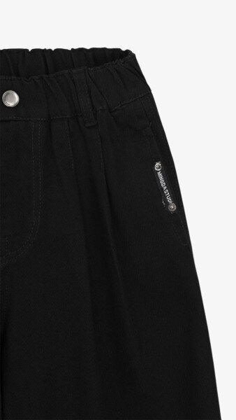 Купить Джинсы Baggi для девочки Dinomin K248897 116 см Черный Артикул: 2000999149924 Фото №7