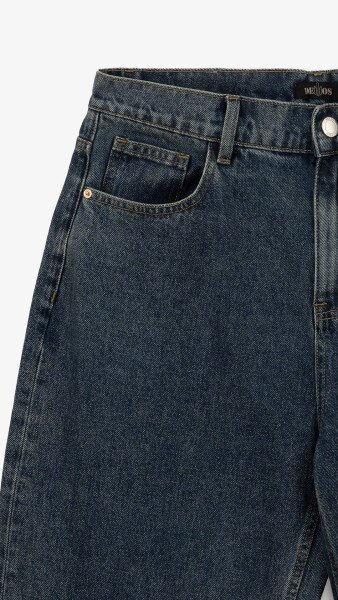 Купить Джинсы Baggy Fit мужские 5666 33 Синий Артикул: 2000999191077 Фото №8