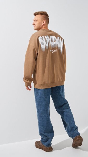 Купить Джинсы Baggy Fit мужские 5666 33 Синий Артикул: 2000999191077 Фото №5
