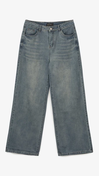 Джинси Baggy Fit чоловічі  W012 33 Синій  Фото №5