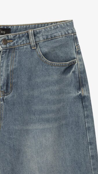Купить Джинсы Baggy Fit мужские  W013 28 Синий Артикул: 2000999191572 Фото №8
